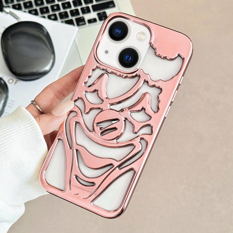電気めっき空洞クラウン放熱TPUスマホケース、iPhone 15 Pro Max用、iPhone 15 Pro用、iPhone 15用、iPhone 14用、iPhone 14 Pro用、iPhone 14 Pro Max用