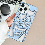 電気めっき空洞クラウン放熱TPUスマホケース、iPhone 15 Pro Max用、iPhone 15 Pro用、iPhone 15用、iPhone 14用、iPhone 14 Pro用、iPhone 14 Pro Max用