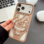 オイルスプレー空洞クラウン放熱TPUスマホケース、iPhone 17 Pro Max用、iPhone 17 Pro用、iPhone 17用、iPhone 16 Pro Max用、iPhone 16 Pro用、iPhone 16用
