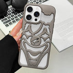 オイルスプレー空洞クラウン放熱TPUスマホケース、iPhone 17 Pro Max用、iPhone 17 Pro用、iPhone 17用、iPhone 16 Pro Max用、iPhone 16 Pro用、iPhone 16用