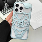 オイルスプレー空洞クラウン放熱TPUスマホケース、iPhone 17 Pro Max用、iPhone 17 Pro用、iPhone 17用、iPhone 16 Pro Max用、iPhone 16 Pro用、iPhone 16用