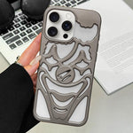 オイルスプレー空洞クラウン放熱TPUスマホケース、iPhone 15 Pro Max用、iPhone 15 Pro用、iPhone 15用、iPhone 14用、iPhone 14 Pro用、iPhone 14 Pro Max用