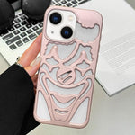 オイルスプレー空洞クラウン放熱TPUスマホケース、iPhone 15 Pro Max用、iPhone 15 Pro用、iPhone 15用、iPhone 14用、iPhone 14 Pro用、iPhone 14 Pro Max用