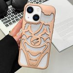 オイルスプレー空洞クラウン放熱TPUスマホケース、iPhone 15 Pro Max用、iPhone 15 Pro用、iPhone 15用、iPhone 14用、iPhone 14 Pro用、iPhone 14 Pro Max用