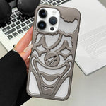 オイルスプレー空洞クラウン放熱TPUスマホケース、iPhone 15 Pro Max用、iPhone 15 Pro用、iPhone 15用、iPhone 14用、iPhone 14 Pro用、iPhone 14 Pro Max用