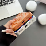 オイルスプレー空洞クラウン放熱TPUスマホケース、iPhone 15 Pro Max用、iPhone 15 Pro用、iPhone 15用、iPhone 14用、iPhone 14 Pro用、iPhone 14 Pro Max用