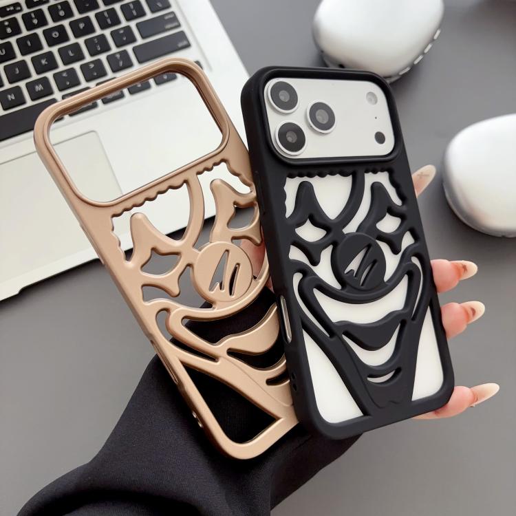 オイルスプレー空洞クラウン放熱TPUスマホケース、iPhone 17 Pro Max用、iPhone 17 Pro用、iPhone 17用、iPhone 16 Pro Max用、iPhone 16 Pro用、iPhone 16用