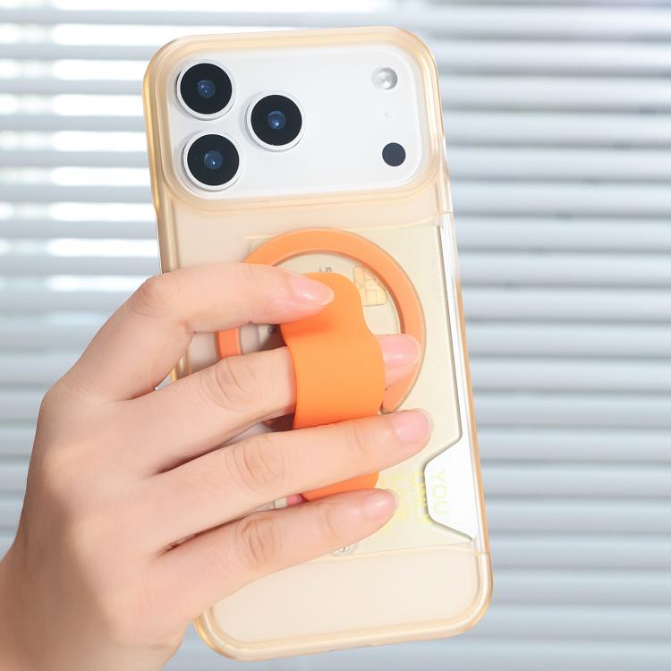半透明ホルダーカードスロットマグネット式スマホケース、iPhone 17 Pro Max用、iPhone 17 Pro用、iPhone 17用、iPhone Air用、iPhone 16 Pro Max用、iPhone 16 Pro用、iPhone 16用、iPhone 15 Pro Max用