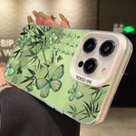蝶柄シルバープレーティングPCハイブリッドTPUスマホケース、iPhone XS Max用、iPhone 8 Plus / 7 Plus用