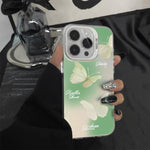蝶柄シルバープレーティングPCハイブリッドTPUスマホケース、iPhone XS Max用、iPhone 8 Plus / 7 Plus用