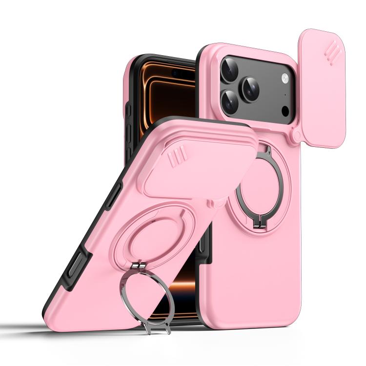 カメラスライディングシールド磁気回転ホルダーフォンケース、iPhone 17 Pro Max用、iPhone 17 Pro用、iPhone 17用、iPhone Air用、iPhone 16 Pro Max用、iPhone 16 Pro用