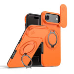 カメラスライディングシールド磁気回転ホルダーフォンケース、iPhone 17 Pro Max用、iPhone 17 Pro用、iPhone 17用、iPhone Air用、iPhone 16 Pro Max用、iPhone 16 Pro用