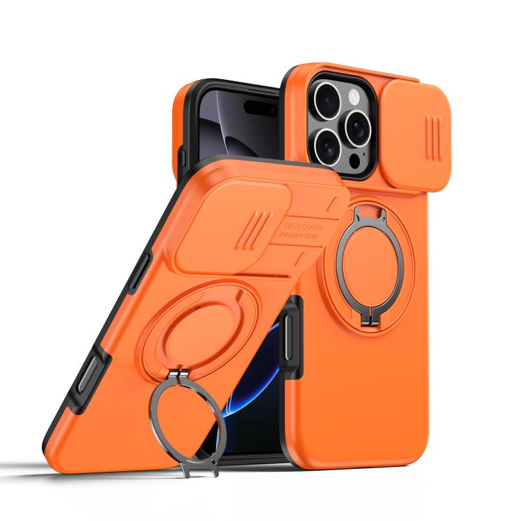 カメラスライディングシールド磁気回転ホルダーフォンケース、iPhone 17 Pro Max用、iPhone 17 Pro用、iPhone 17用、iPhone Air用、iPhone 16 Pro Max用、iPhone 16 Pro用
