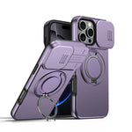 カメラスライディングシールド磁気回転ホルダーフォンケース、iPhone 17 Pro Max用、iPhone 17 Pro用、iPhone 17用、iPhone Air用、iPhone 16 Pro Max用、iPhone 16 Pro用