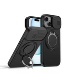 カメラスライディングシールド磁気回転ホルダーフォンケース、iPhone 14 / 13、iPhone 14 Pro、iPhone 14 Pro Max、iPhone 13 Pro Max / 12 Pro Max、iPhone 13 Pro、iPhone 12 / 12 Pro対応