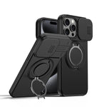 カメラスライディングシールド磁気回転ホルダーフォンケース、iPhone 14 / 13、iPhone 14 Pro、iPhone 14 Pro Max、iPhone 13 Pro Max / 12 Pro Max、iPhone 13 Pro、iPhone 12 / 12 Pro対応