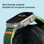 xDfind ナイロン ワイルドパス パラシュートバックル 時計バンド、Apple Watch 42 / 44 / 45 / 46 / 49mm用、Apple Watch 38 / 40 / 41 / S11 42mm用