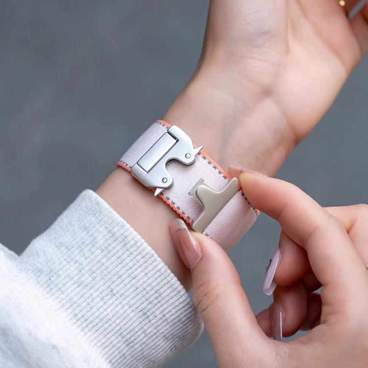 xDfind ナイロン ワイルドパス パラシュートバックル 時計バンド、Apple Watch 42 / 44 / 45 / 46 / 49mm用、Apple Watch 38 / 40 / 41 / S11 42mm用