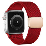 xDfind ナイロン ツイルテクスチャー マグネットバックル 時計バンド、Apple Watch 42 / 44 / 45 / 46 / 49mm用、Apple Watch 38 / 40 / 41 / S11 42mm用