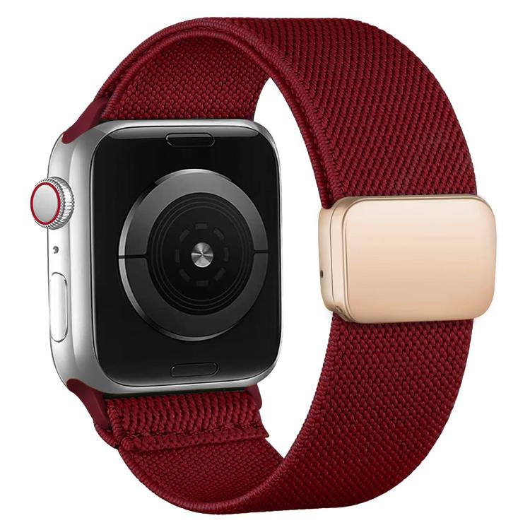 xDfind ナイロン ツイルテクスチャー マグネットバックル 時計バンド、Apple Watch 42 / 44 / 45 / 46 / 49mm用、Apple Watch 38 / 40 / 41 / S11 42mm用
