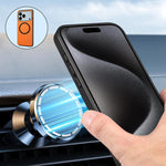 Denior A08 PUヴィーガンレザー子牛革テクスチャー磁気スマホケース、iPhone 17 Pro Max用、iPhone 17 Pro用、iPhone 17用、iPhone Air用