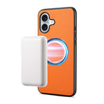 Denior A08 PUヴィーガンレザー子牛革テクスチャー磁気スマホケース、iPhone 17 Pro Max用、iPhone 17 Pro用、iPhone 17用、iPhone Air用