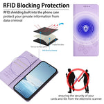 強力磁気デュアルバタフライRFIDヴィーガンレザー電話ケース、iPhone Air用、iPhone 16 Pro Max用、iPhone 16 Pro用、iPhone 16 Plus用