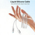 JOYROOM S-A62 Lively Series 30W USB-C / Type-C to 8 Pin Fast Charging Data Cable, Length: 1.2m, USB-C / Type-C to 8 Pin