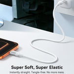 JOYROOM S-A62 Lively Series 30W USB-C / Type-C to 8 Pin Fast Charging Data Cable, Length: 1.2m, USB-C / Type-C to 8 Pin
