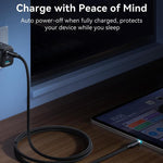 JOYROOM S-A63 StarWayシリーズ 1.2m 30W Type-C to 8ピン 自動電源オフ急速充電データケーブル、Type-C to 8ピン