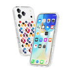 きらめくクリスタル赤いハート柄磁気電話ケース、iPhone 17 Pro Max用、iPhone 17 Pro用