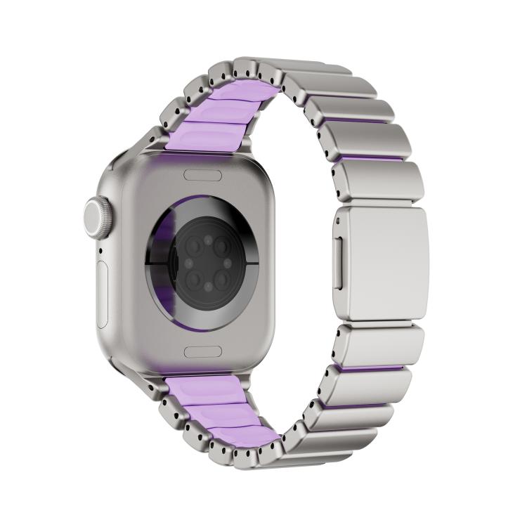 ワンビーズ ウエスト ステンレススチール ノーマンバックル マグネット 時計バンド、Apple Watch 46mm / 49mm / 45mm / 44mm用、Apple Watch 42mm / 41mm / 40mm / 38mm用