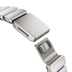 ワンビーズ ウエスト ステンレススチール ノーマンバックル マグネット 時計バンド、Apple Watch 46mm / 49mm / 45mm / 44mm用、Apple Watch 42mm / 41mm / 40mm / 38mm用