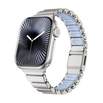 ワンビーズ ウエスト ステンレススチール ノーマンバックル マグネット 時計バンド、Apple Watch 46mm / 49mm / 45mm / 44mm用、Apple Watch 42mm / 41mm / 40mm / 38mm用