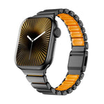 ワンビーズ ウエスト ステンレススチール ノーマンバックル マグネット 時計バンド、Apple Watch 46mm / 49mm / 45mm / 44mm用、Apple Watch 42mm / 41mm / 40mm / 38mm用