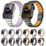 ワンビーズ ウエスト ステンレススチール ノーマンバックル マグネット 時計バンド、Apple Watch 46mm / 49mm / 45mm / 44mm用、Apple Watch 42mm / 41mm / 40mm / 38mm用