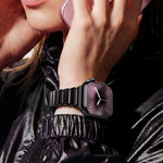 ワンビーズ ウエスト ステンレススチール ノーマンバックル マグネット 時計バンド、Apple Watch 46mm / 49mm / 45mm / 44mm用、Apple Watch 42mm / 41mm / 40mm / 38mm用