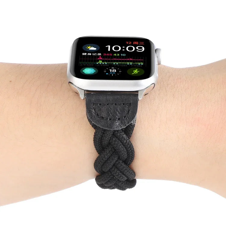 伸縮性織りウォッチバンド Apple Watch Series 6 & SE & 5 & 4 44mm / 3 & 2 & 1 42mm用、160mm