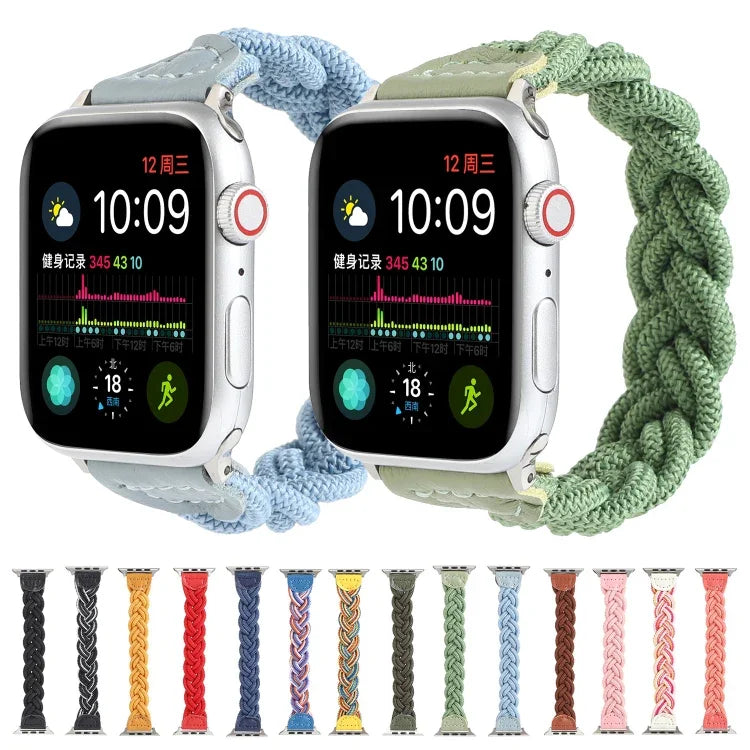 伸縮性織りウォッチバンド Apple Watch Series 6 & SE & 5 & 4 44mm / 3 & 2 & 1 42mm用、160mm