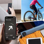 XDcase 弾性ファブリック背面接着カードデザイン保護ケース、AirTag 第2世代 / 第1世代用