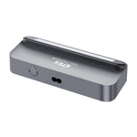 YMX-LCD470W 470W 3xType-Cと2xUSB GaNスマートデジタル表示多機能充電器、Type-C巻き取りケーブル付き、AUプラグ、EUプラグ、UKプラグ、USプラグ
