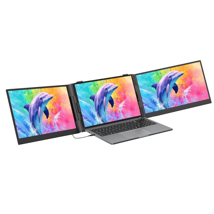 Blackview DCM8 Pro 15.3インチ デュアルスクリーン ポータブル拡張モニター 14-17.3インチノートパソコン対応
