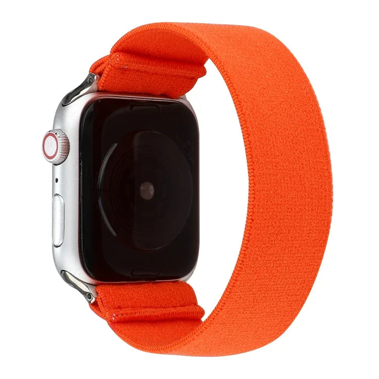 Solid Color Silicone Replacement Strap Watchband, For Apple Watch Series 7  41mm / & 6 & SE & 5 & 4 40mm, For Apple Watch Series  7  45mm / & 6 & SE & 5 & 4 44mm