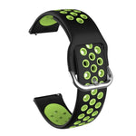 Samsung Galaxy Watch Active2 44mm用 ツートーンシリコン交換用ストラップウォッチバンド