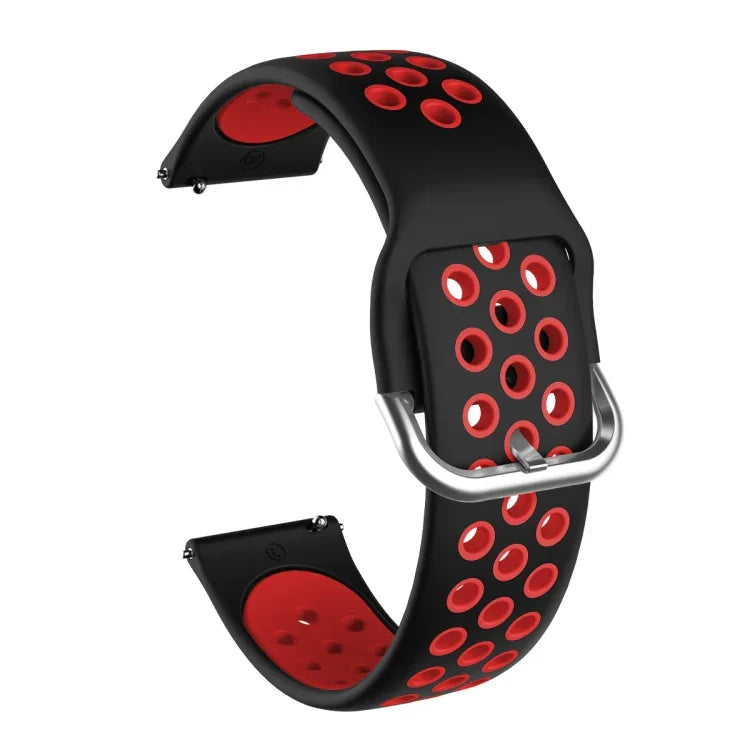 Samsung Galaxy Watch Active2 44mm用 ツートーンシリコン交換用ストラップウォッチバンド