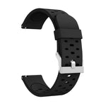 Samsung Galaxy Watch 3 41mm用 三列穴シリコン交換用ストラップウォッチバンド、Samsung Galaxy Watch 3 41mm用