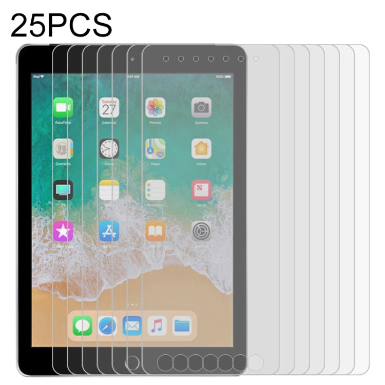 25枚入り 全面保護 HD PETスクリーンプロテクター、iPad 4 / 3 / 2用、iPad 9.7（2018）＆（2017）用、iPad mini 3 / 2 / 1用、iPad mini（2019）/ 4用、iPad Pro 9.7インチ用、iPad Pro 10.5インチ用、iPad Air用、iPad Air 2用、iPad Pro 11（2018）用