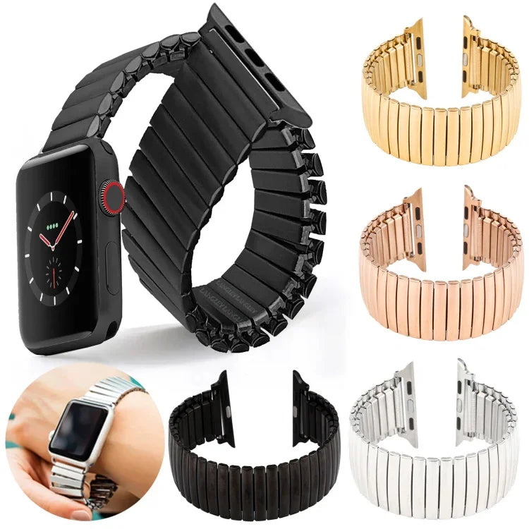 伸縮性アルミニウムウォッチバンド、Apple Watch Series 7 41mm / 6 & SE & 5 & 4 40mm / 3 & 2 & 1 38mm対応、Apple Watch Series 8&7 41mm / SE 2&6&SE&5&4 40mm / 3&2&1 38mm対応、Apple Watch Ultra 49mm / Series 8&7 45mm / SE 2&6&SE&5&4 44mm / 3&2&1 42mm対応