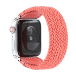 ナイロン＋レザー編み込みウォッチバンド、Apple Watch Series 6 & SE & 5 & 4 40mm / 3 & 2 & 1 38mm対応、S、M、L