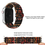 エスニックスタイルバックルウォッチバンド、Apple Watch Series 6 & SE & 5 & 4 40mm / 3 & 2 & 1 38mm対応、Apple Watch Series 7 41mm / 6 & SE & 5 & 4 40mm / 3 & 2 & 1 38mm対応